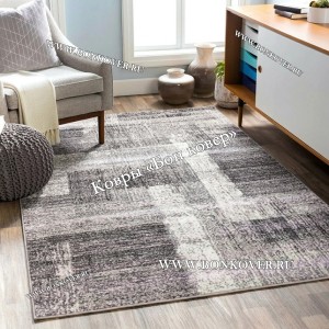Абстрактный Серый Ковер Для Комнаты Дизайн 28222