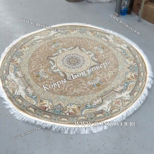 Круглый Ковер для Гостиной Медальон Дизайн 30441