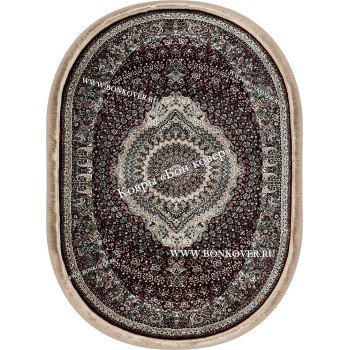 Овальный Ковер с Восточным Узором Медальон Арт 30345